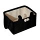 thumbnail image 2 of Cesta de almacenamiento de tela con asas – Caja decorativa para armario, habitación infantil, vestidor y organizador de juguetes – Cesta de tela suave para ropa, mantas y peluches, 2 of 6