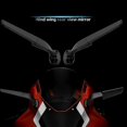 thumbnail image 5 of compatible Suzuki GSXR 600 750 1000 GSX1300R GSX650F GSX-R Motorcycle Mirror Modified Wind Wing Adjustable Rotating Rearview Mirror Newway CPDD, 5 of 5
