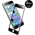 thumbnail image 1 of 3d Armored Glass Compatible With Iphone 6 / 6s [2 Pieces], Perfect Full Screen Protective Film (Black) For Iphone 6 / 6s- Full Glass The Complete 9h Hardness, 4.7 Inch, 1 of 4