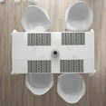 thumbnail image 3 of Ambesonne Cat Place Mats Set of 4, Black Cats Different Poses, Standard Size, Black White, 3 of 4