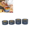thumbnail image 4 of Fiambrera Bento contenedor Bento con empotrado de acero inoxidable redondo fácil de limpiar con tapa bolsa térmica para la escuela ANGGREK Otros, 4 of 7