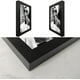 thumbnail image 2 of Lienzo de pared AIANHUA con estampado moderno de labios en blanco y negro, 2 of 9