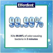 Efferdent Anti-Bacterial Denture Cleanser Tablets, Mint, 90 Count