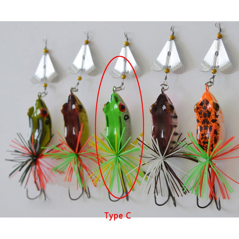 Fishing Lure With Propeller Large Noise-Frog Lure-FrogSinking Snakehead Durable
