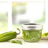 Kerr, Glass Mason Jars with Lids & Bands, Wide Mouth, 8 oz, 12 Count