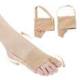 thumbnail image 1 of 1 Pair Bunion Corrector Non-slip Breathable Bunion Relief Toe Straightener, 1 of 10