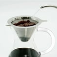 thumbnail image 4 of Feiona Stainless Steel Pour Over Coffee Filter Reusable Coffee Cone Dripper Coffee Maker Accessories, 4 of 5
