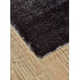 thumbnail image 2 of HomeRoots 511017 2 x 3 ft. Black & Gray Shag Hand Tufted Handmade Rectangle Area Rug, 2 of 3