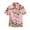 Pink, variant on SSLR Youth Big Girls Flamingo Hawaiian Shirt Casual Short Sleeve Button Down Shirt