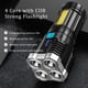 thumbnail image 4 of Naiovety Linterna LED, linterna recargable por USB, pantalla de alimentación, lámpara de largo alcance, foco portátil, herramienta de iluminación de Escalada Tipo 2 Naiovety OD017119-02B, 4 of 6
