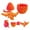 Red, variant on NAOJIE 3d Printed Dragon,Dragon,Dragon Toys,Fidget Toys,3d Printed Toys,3d Printed Dragon Eggs with Dragon Inside,Executive Dragon Fidget Desk Toys for Gifts,Open with Surprise-Multicolor