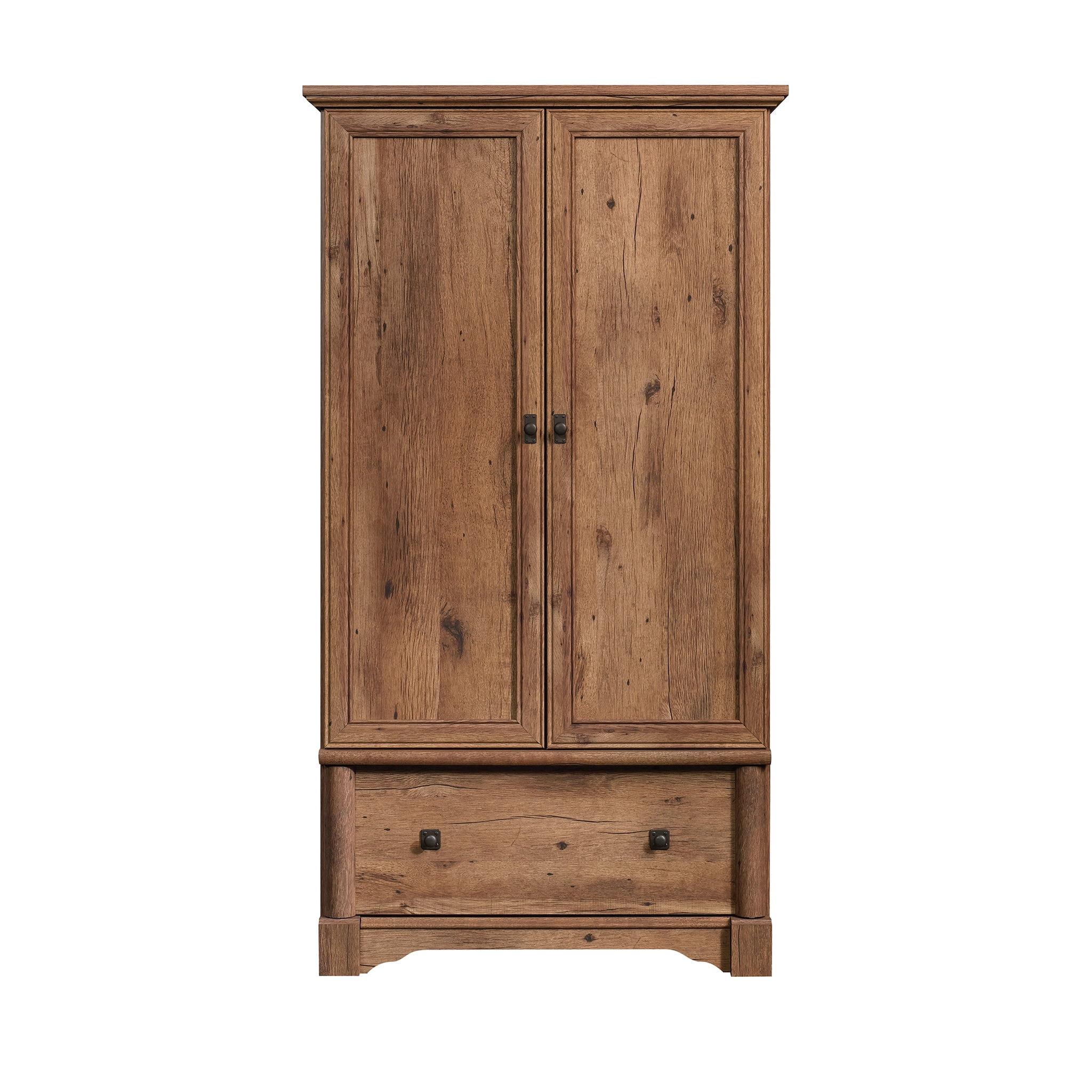 Sauder Palladia Armoire Select Cherry Finish Walmart Com