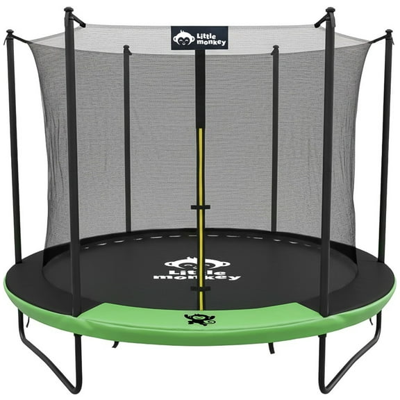 Trampolin Brincolin Little Monkey 8ft 2.4m Soporta 200 Kg Grande Malla