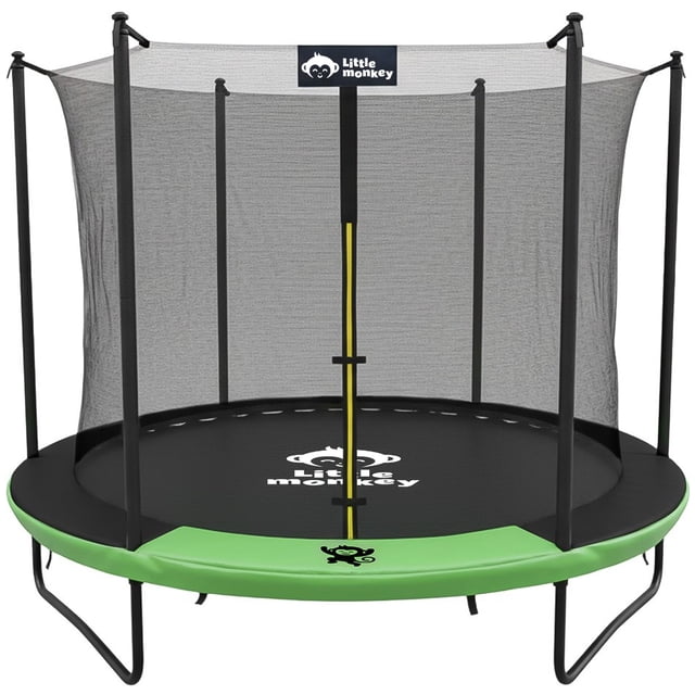 Trampolin Brincolin Little Monkey 8ft 2.4m Soporta 200 Kg Grande Malla