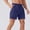 c01Blue, variant on Men's Linerless Workout Shorts 5 inch Lightweight Quick Dry Solid Color Elastic Waist Shorts for Running Sports Athletic Gym with Pockets Gray L
