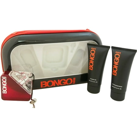 Bongo by First American Brands for Men Gift Set, 3 pc