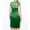 Green, variant on Womens under $10 2026 ! asdoklhq Womens Plus Size Dresses, Women Plue size Solid Short Sleeve V-Neck Lace Hollow out Dress