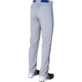 thumbnail image 4 of Pantalones de béisbol Rawlings para niños, color gris Royal Youth, talla M, 4 of 5