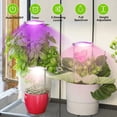 thumbnail image 6 of Grow Lights for Indoor Plants Full Spectrum Plant Light for Indoor Growing Seedlings Succulents Small Mini Plants, 3 Colors Spectrum Changeable & Auto On Off Timer 3/6/12Hrs (2 Pack), 6 of 10