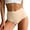 Beige1, variant on Women's Panties Soft Breathable High Waisted Seamless Bikini Underwear For Everyday Comfort Women's Boy Shorts Underwear Size 8