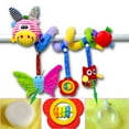 thumbnail image 3 of Juguetes Cuna Cochecito Felpa Colgante Campana Musical Regalos Ciervos Boca Amarillos Sunnimix Suave peluche espiral de juguete, 3 of 6