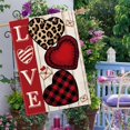 thumbnail image 5 of Happy Valentine''s Day House Flag 28 x 40 Inch Love Heart Garden Flag Decorative Double Sided Large Flag for Valentine''s Day Decoration, 5 of 5