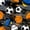 Black Orange 02, variant on meiyoeat Art Soccer Graffiti Twin Comforter Sets for Boys, Sketch Ball Bedding Set, Grey Blue, Grey Reversible, 2-Piece, 1 Comforter and 1 Pillowcase