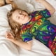 thumbnail image 5 of Balery Pride Rainbow Conjunto de Pijama Infantil de Manga Corta con Estampado – Ropa de Dormir de Algodón Suave-3X-Large, 5 of 6