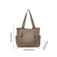 thumbnail image 3 of Nylon Tote Bag Large Capacity Shoulder Bag For Women Casual Handbag For Work School Travel Daily Use, 3 of 6