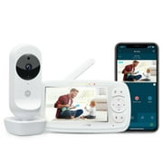 Motorola EASE44 Wi-Fi Video Baby Monitor with 4.3" HD Color Screen