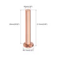 thumbnail image 2 of Unique Bargains 25Pcs 1/8' x 25/32' Flat Head Copper Solid Rivets Fasteners, 2 of 3