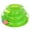 Green, variant on Crazy Track Cat Toy Ball, 3-Level Interactive Puzzle with Catnip, Relieve Boredom for Indoor Cats, Kitten Entertainment