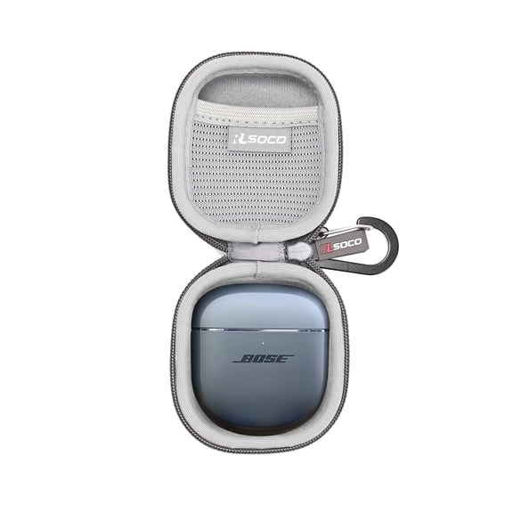 RLSOCO Hard Case for QuietComfort Earbuds II/New QuietComfort Ultra in-Ear Headphones (Grey)