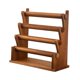 thumbnail image 4 of Soporte de madera para pulseras y relojes de pulsera, organizador de coleteros y brazaletes 4 niveles, 4 of 9