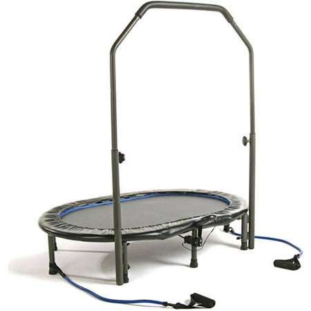 Stamina 55-Inch Trampoline InTone Oval Jogger, with Handlebar, (Best Mini Trampoline Rebounder)