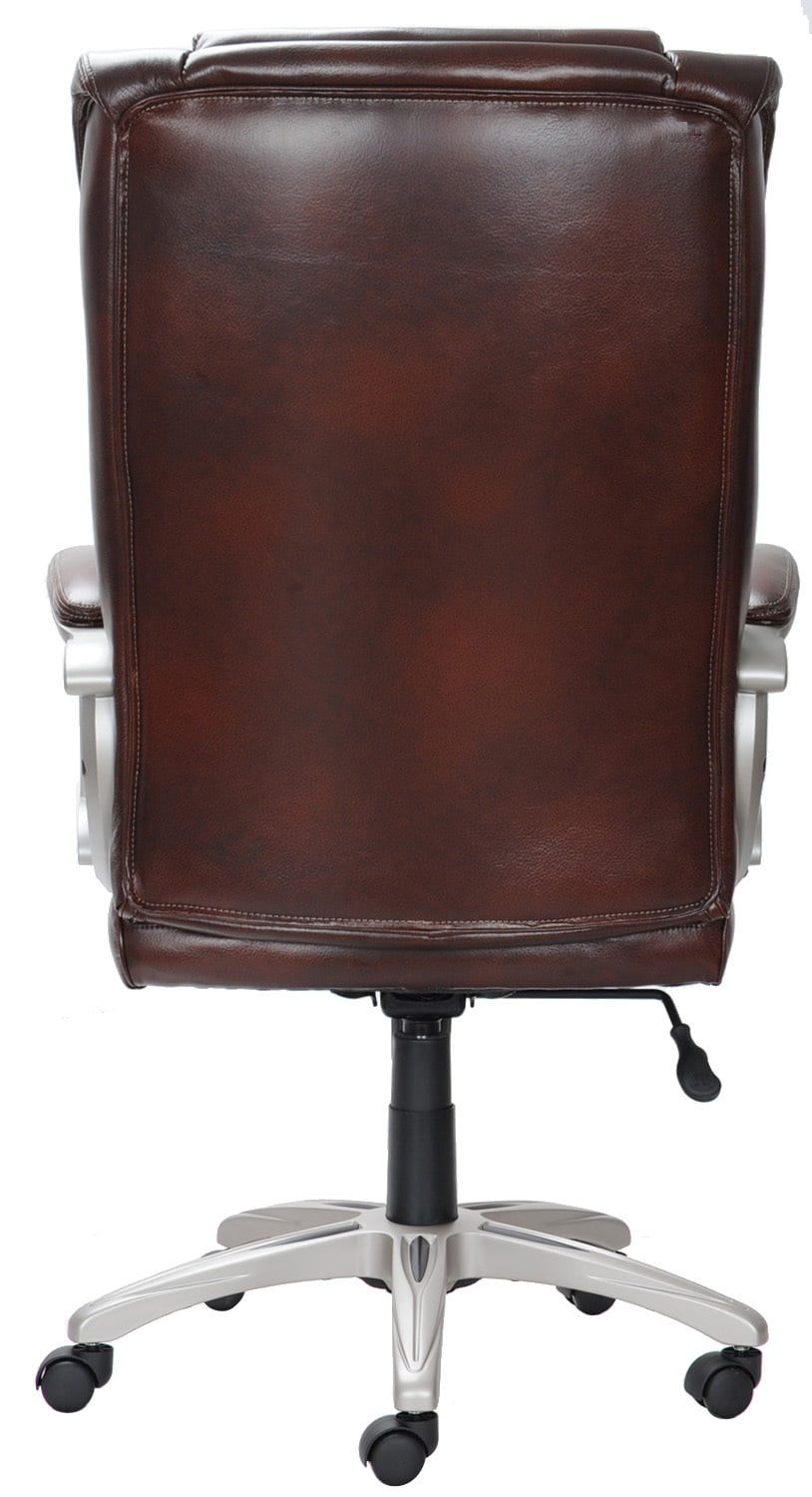 Broyhill Bonded Leather Executive Desk Adjustable Office Chair eBay