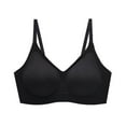 thumbnail image 2 of Seamless Push-Up Backless Bra for Women Solid Color Everyday Underwear with Mesh Detailing, 2 of 7