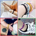 thumbnail image 4 of Paquete de 36 pulseras repelentes de mosquitos, muñequeras repelentes de insectos y insectos de cuero PU para niños y adultos, acampar al aire libre, pescar, viajar JM, 4 of 5