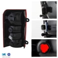 thumbnail image 2 of AKKON - Fits 2008-2013 Jeep Patriot Chrome Red Tail Lights Brake Lamps Pair Driver Left+Passenger Right, 2 of 7