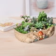 thumbnail image 4 of Meaty Flower Pot Ceramic Big Flower Pot Simple Large Caliber Thick Pottery Meaty Plants Plate Rabbit Flower Pot New Styles,Flowerpots With Dish Ceramic, 4 of 5