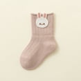 thumbnail image 2 of LckLvx Baby Toddler Socks Non-slip Cotton Crew Socks Soft Breathable Walking Socks 0-3 Years, 2 of 5