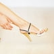thumbnail image 3 of 1 par de tacones con correas de zapatos elásticos para mujeres correas para el tacón alto del tacón correas del tobillo ajustable, 3 of 5