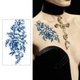thumbnail image 2 of Tatuajes en La Espalda 6 Unidades Tinta Jugo Al Transferencia Larga Duración para Mujeres Y Hombres, 2 of 9