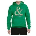 thumbnail image 2 of Trendy Tribal Be Still And Know That I Am God Inspirational/Christian Unisex Graphic Hoodie Sweatshirt, Kelly, Large, 2 of 3