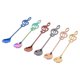 thumbnail image 1 of Music Note Spoons 6-Pack Cute Teaspoons 18/10 Stainless Steel Staff Musical Notation Shaped Coffee, 1 of 5