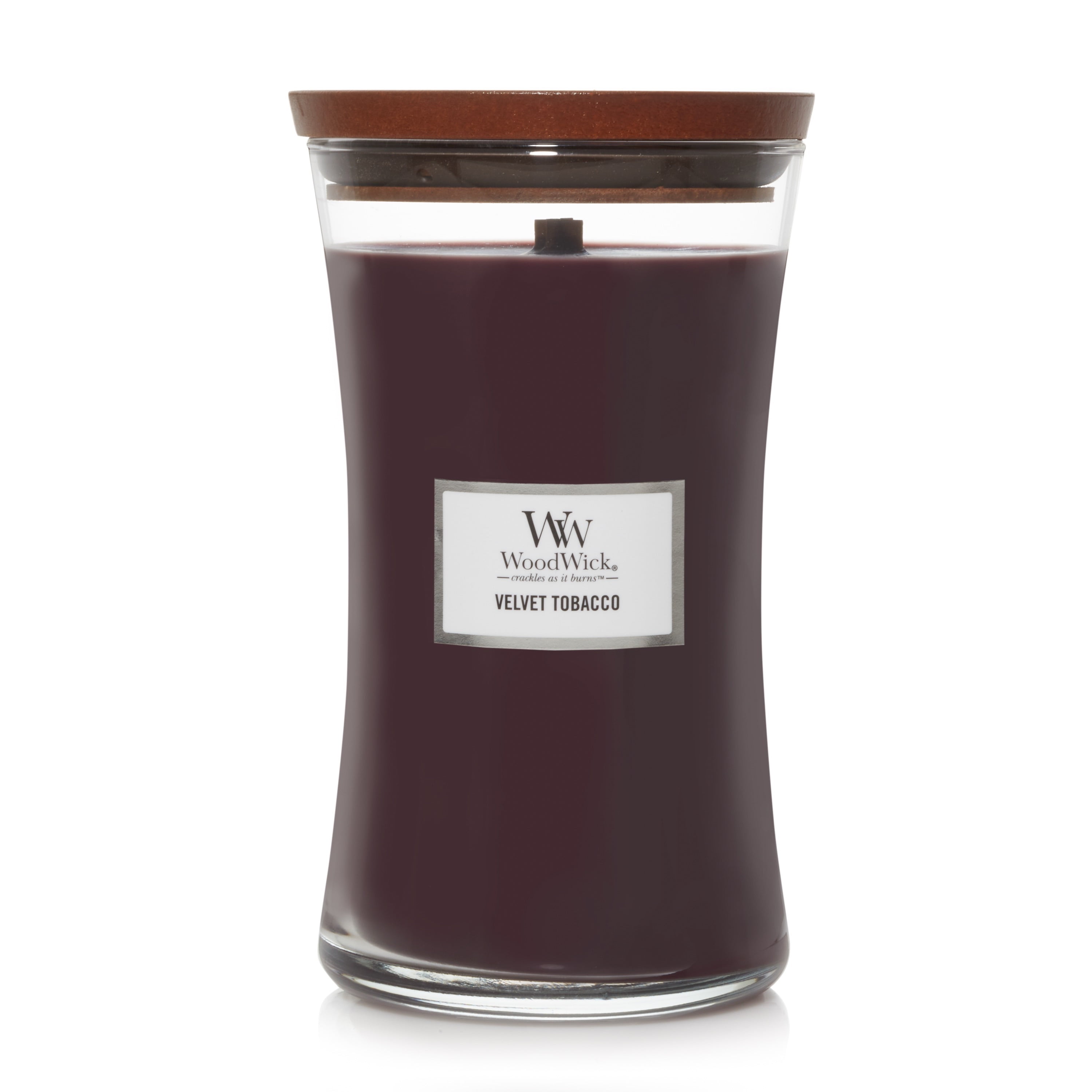 WoodWick® Velvet Tobacco Large Hourglass Candle