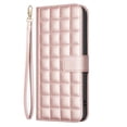 thumbnail image 3 of Wallet Case for iPhone XR with Wrist Strap & Shoulder Strap, Multiple Card Slots Folio Purse PU Leather Stand Full Body Protection Phone Case Cover for iPhone XR, Rosegold, 3 of 12