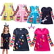 thumbnail image 2 of Navidad niñas unicornio mariposa bordado Arco Iris manga larga vestido primavera otoño disfraz con bolsillo cumpleaños fiesta Clothes4-5Y Gao Jinjia LED, 2 of 2