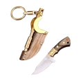 thumbnail image 2 of Sales Today Clearance! Ebony Handle Outdoor Knife, Camping and Fishing Utility Knife, Regulus Hummingbird Fruit Knife, Multi-purpose Knife for Outdoors and Home Deals of The Day Clearance!, 2 of 3