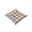 A, variant on Jubipavy Classic Plaid Square Polyester Seat Cushion, Soft Thick Non Slip Checkered Chair Pad for Dining Sofa Home Office Decor
